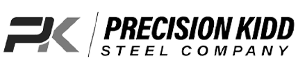 Precision Kidd Steel Company Greyscale